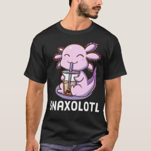 Camiseta Aolotl Lover Cute Snaolotl Kawaii Bubble Tea Food