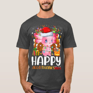 Camiseta Aolotl Lover Navidades de Halloween Feliz Hallogra