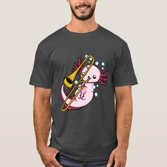 Camiseta Aolotl Playingrombone Marching Band vintage (Anverso)