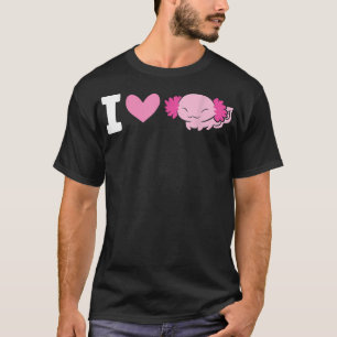 Camiseta Aolotl Propietario Mascota Aolotl I Love Aolotl 