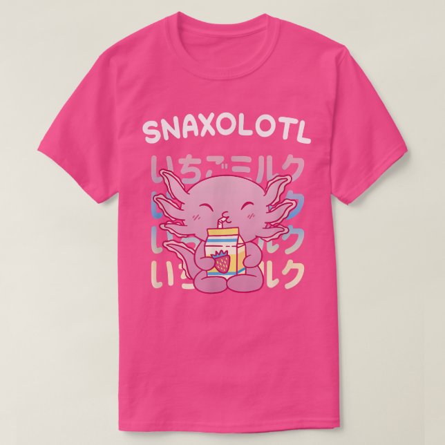 Camiseta Aolotl Snaolotl Sweet Bebe Aolotls graciosos Ka (Diseño del anverso)