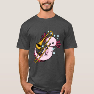 Camiseta Aolotl tocando la trombón Marching Band vintage