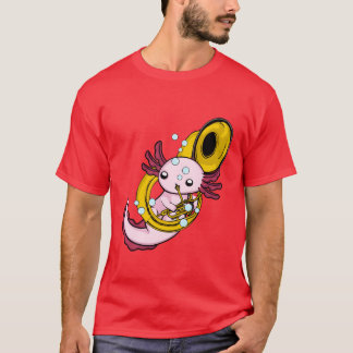 Camiseta Aolotl tocando Sousaphone Banda de Música Marchand