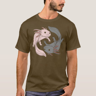 Camiseta Aolotl Yin Yang Aolotls Amphibian Lover Cute