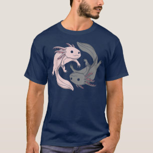 Camiseta Aolotl Yin Yang Aolotls Amphibian Lover Cute