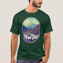Camiseta Aoraki: Monte Cook, Montaña, Nueva Zelanda
