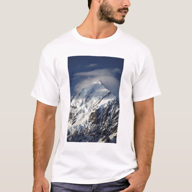 Camiseta Aoraki Monte Cook, País de Mackenzie, Sur (Anverso)