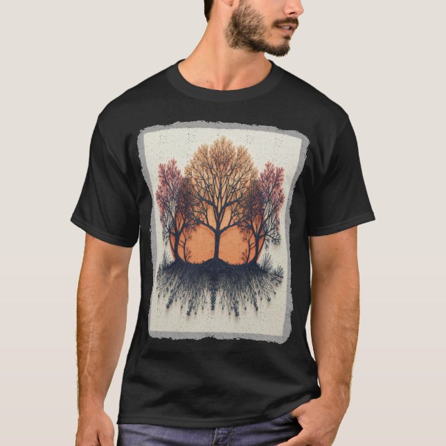 Camiseta AOS_44 Arte abstracto (Anverso)