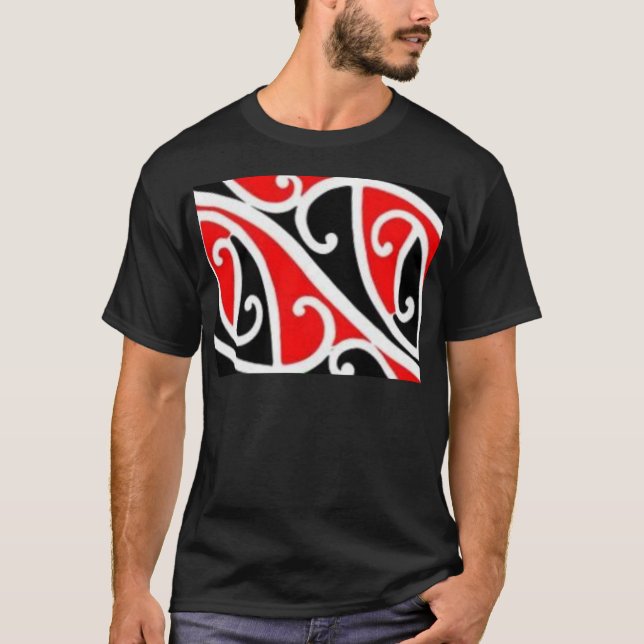 Camiseta aotearoa maorí (Anverso)