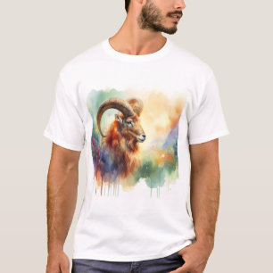 Camiseta Aoudad 180624AREF120 - Watercolor