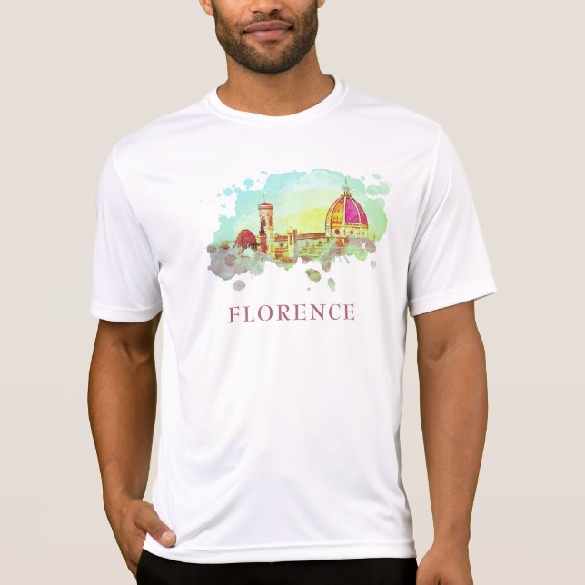 Camiseta ** AP12 Florence Panorama Italia Italiano