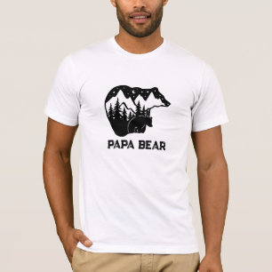 Camiseta *~* AP86 OSO DE PAPA Cub Luna Pina Día del Padre