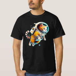 Camiseta ap lang space cat - gato astronauta