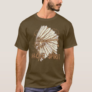 Camiseta Apache Head Spirit Costume Cool Easy Halloween Gif