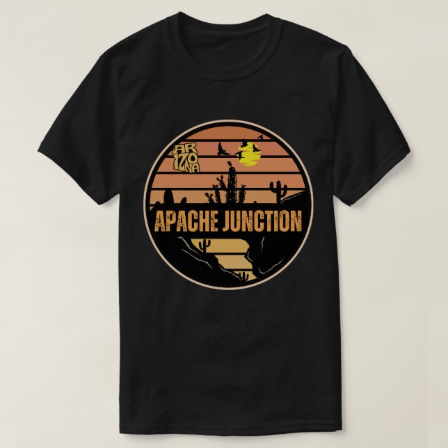 Camiseta Apache Junction, Arizona (Diseño del anverso)