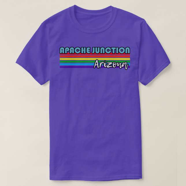 Camiseta Apache Junction Arizona Orgullo Apache Junction LG (Diseño del anverso)