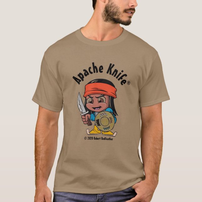 Camiseta Apache Knife®™ Apache Kid 5.T-Shirt (Anverso)