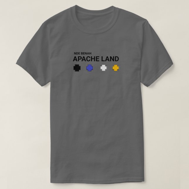 Camiseta Apache Knife® Apache Land #18 T-Shirt (Diseño del anverso)