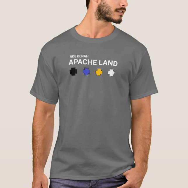 Camiseta Apache Knife® Apache Land #19 T-Shirt (Anverso)