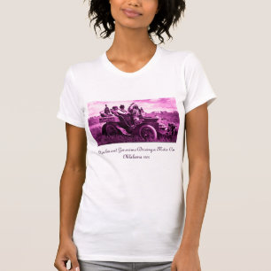 CAMISETA APACHES Y GERONIMO CONDUCIENDO UN AUTO MOTOR