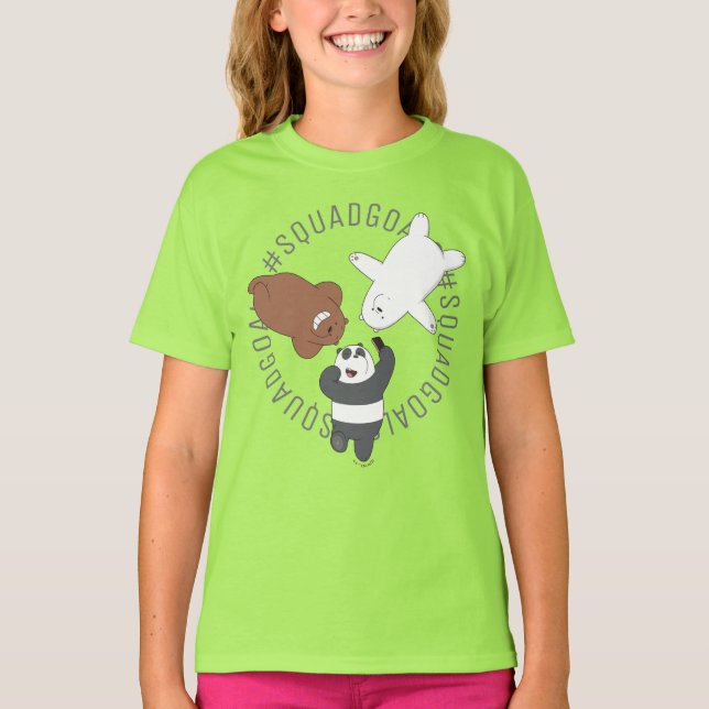 Camiseta Apagamos osos - #SquadGoals (Anverso)