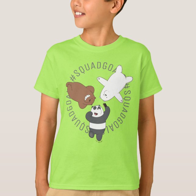 Camiseta Apagamos osos - #SquadGoals (Anverso)