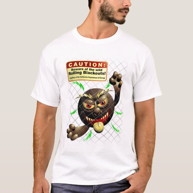 Camiseta Apagones del balanceo (Anverso)