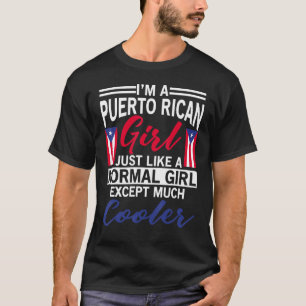 Camiseta Aparato Chica puertorriqueño - Mejor diseño de Ric