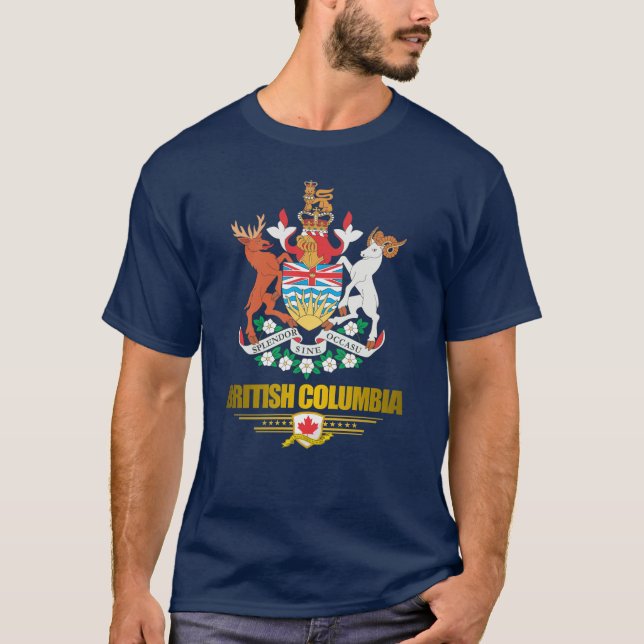 Camiseta Aparato COA de Columbia Británica (Anverso)