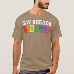 Camiseta Aparato de agenda gay