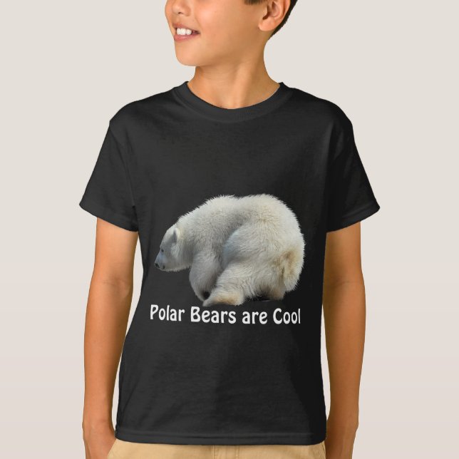 Camiseta Aparato de arte de fotografía de oseo polar (Anverso)