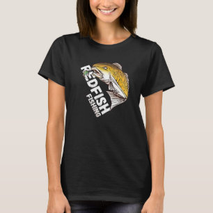 Camiseta Aparato de arte de secuoya vuela pesca con gambas