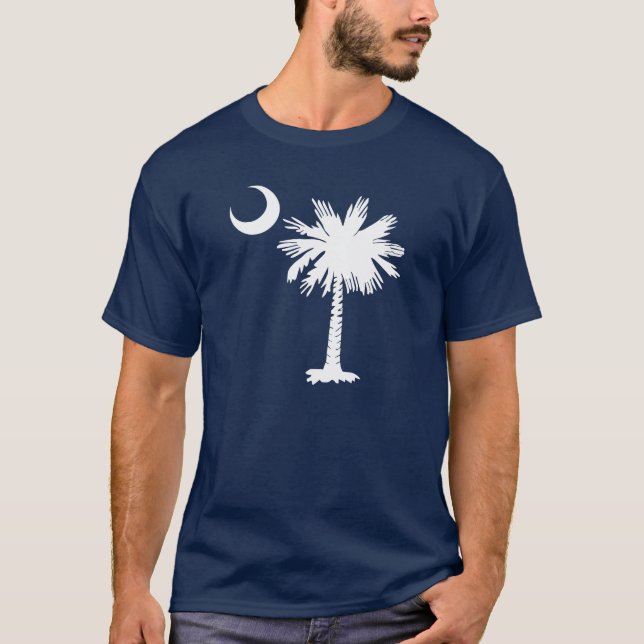 Camiseta Aparato de bandera de Carolina del Sur (Anverso)