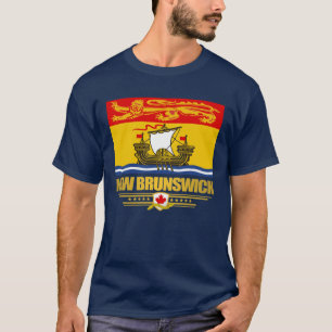 Camiseta Aparato de bandera de Nueva Brunswick