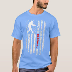 Camiseta Aparato de béisbol de bandera estadounidenseBéisbo
