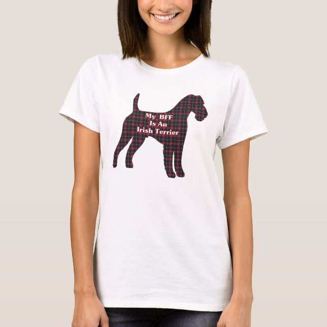 Camiseta Aparato de BFF de Irish Terrier (Anverso)