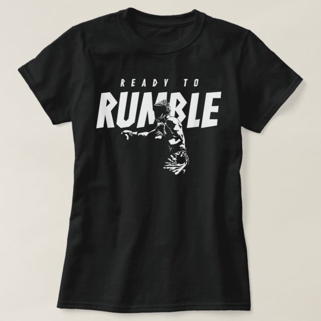 Camiseta Aparato de boxeo - Boxing 343 (Diseño del anverso)