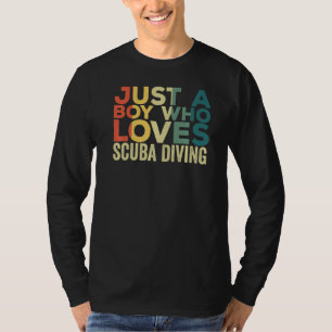 Camiseta Aparato de buceo Scuba Bucea para los hombres