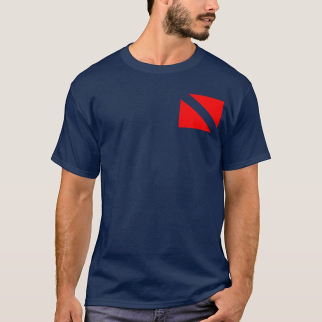 Camiseta Aparato de buzo certificado 4 (Anverso)