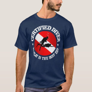 Camiseta Aparato de buzo certificado (extremo profundo)