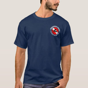 Camiseta Aparato de buzo certificado (extremo profundo)