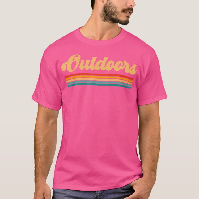 Camiseta Aparato de camping al aire libre - Campi de sender (Anverso)