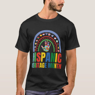 Camiseta Aparato de celebración del Mes de la Herencia Hisp