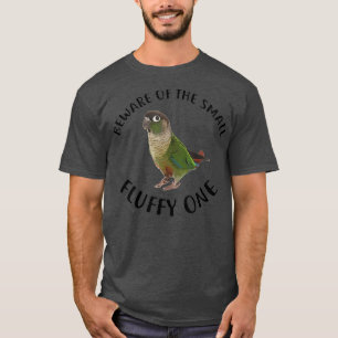 Camiseta Aparato De Conura De Quilla Verde Cuidado Con Mi A