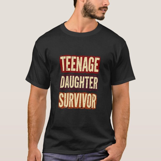 Camiseta Aparato de crianza para sobrevivientes de la hija  (Anverso)