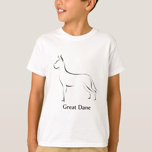 Camiseta Aparato de danés grande (Anverso)