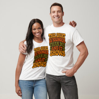 Camiseta Aparato De Envejecimiento Humorístico