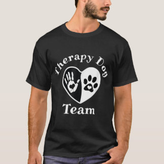 Camiseta Aparato De Equipo De Equipo De Perro Terapéutico P