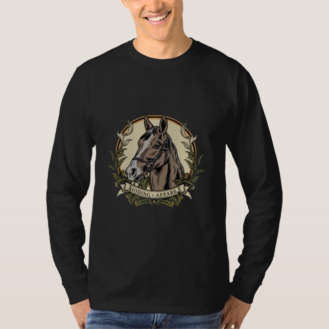 Camiseta Aparato de equitación - Caballo (Anverso)