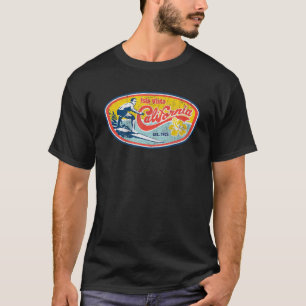 Camiseta Aparato de Escuela Superior de Isla Vista Retro de